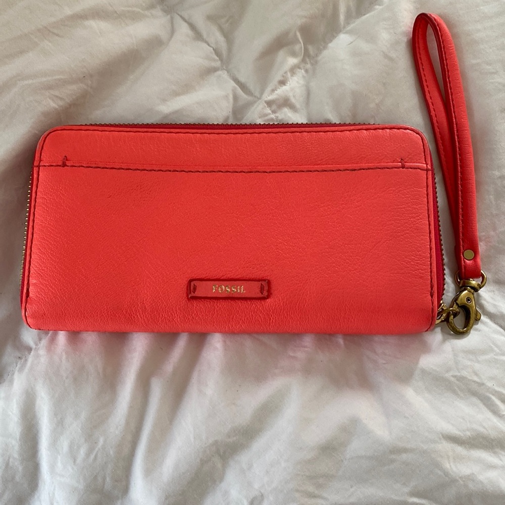 Vintage Fossil Wallet Wristlet